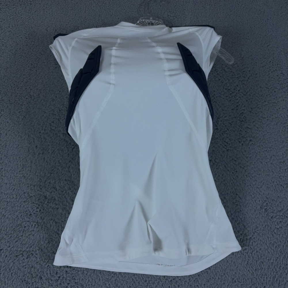 Nike Pro HyperStrong Football Top Boys XL White Padded Big Kids Girdle Tank - Picture 8 of 9